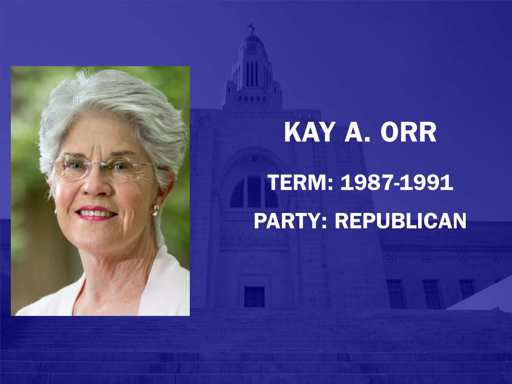10 Governor Kay Orr